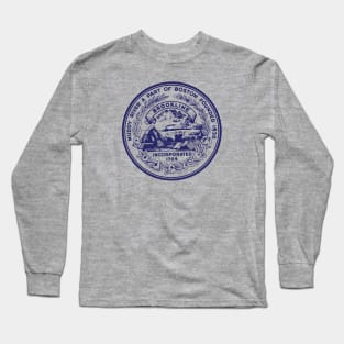 Brookline Massachusetts Logo Long Sleeve T-Shirt